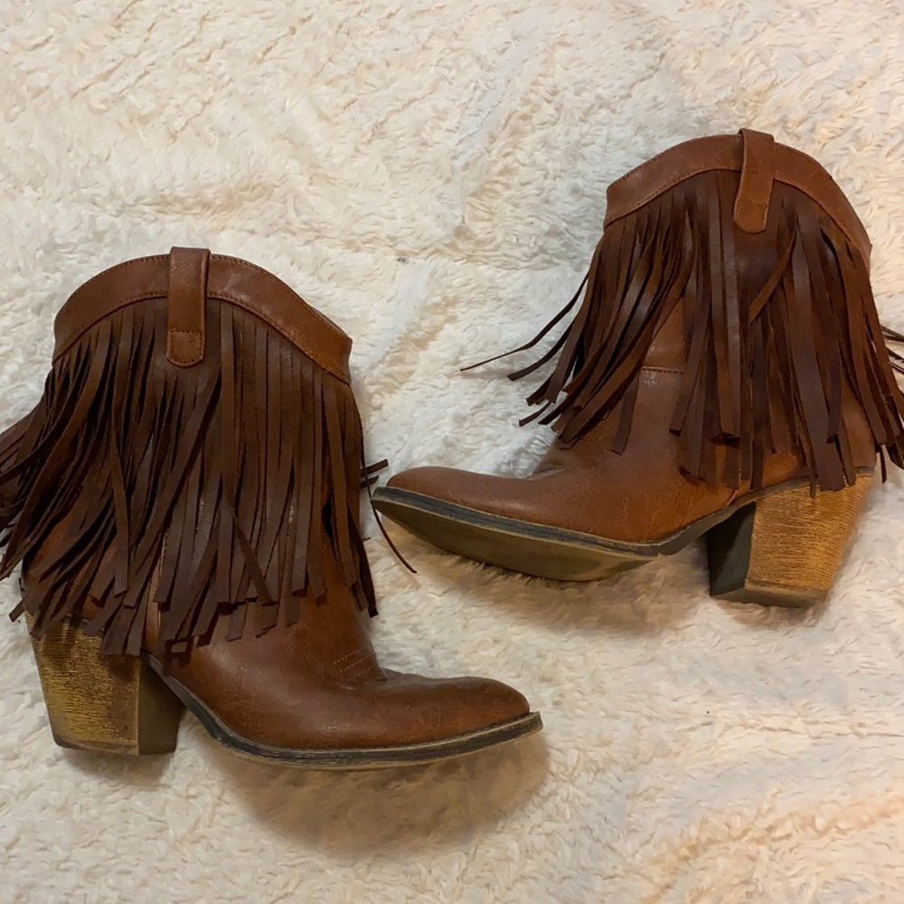 Fringe Booties